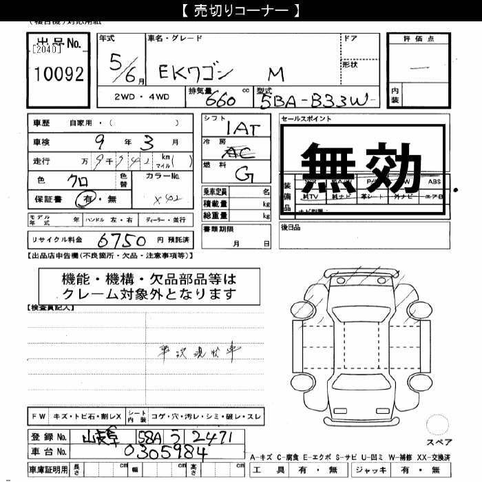 MITSUBISHI EK WAGON