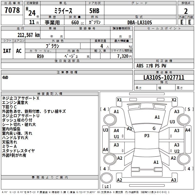 DAIHATSU MIRA E:S