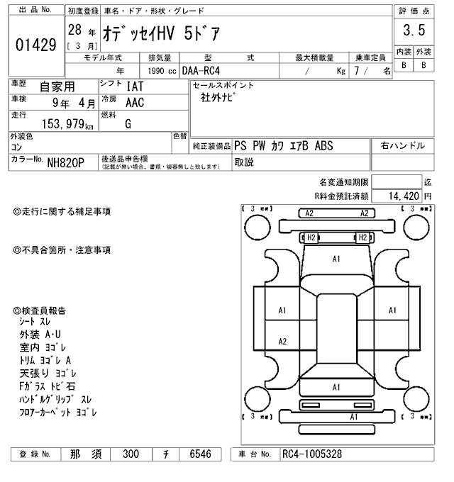 HONDA ODYSSEY