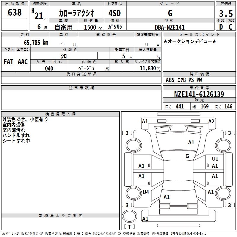 TOYOTA COROLLA AXIO