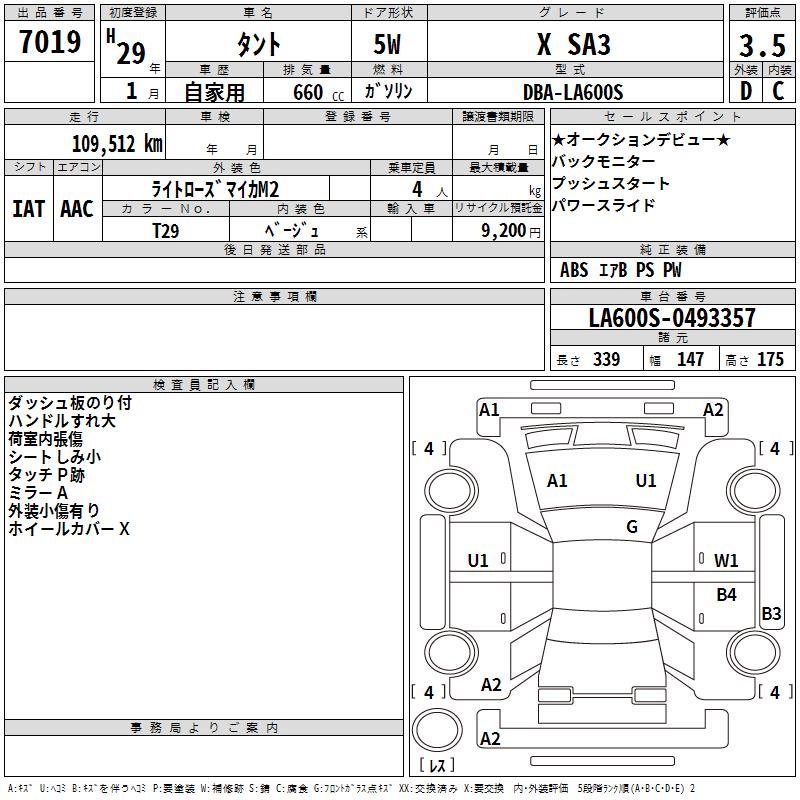 DAIHATSU TANTO