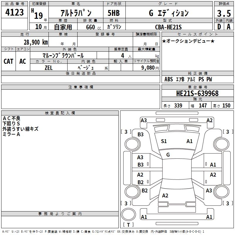 SUZUKI ALTO LAPIN