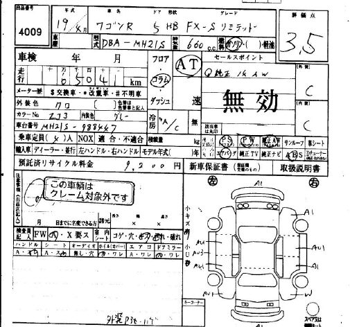 SUZUKI WAGON R
