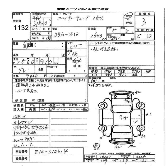 NISSAN CUBE