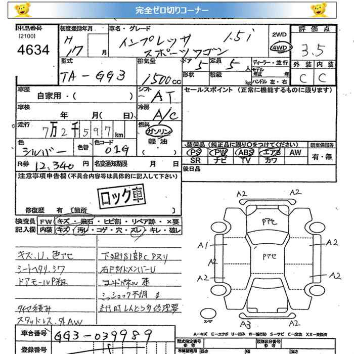 SUBARU IMPREZA