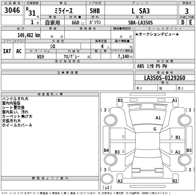 DAIHATSU MIRA E:S