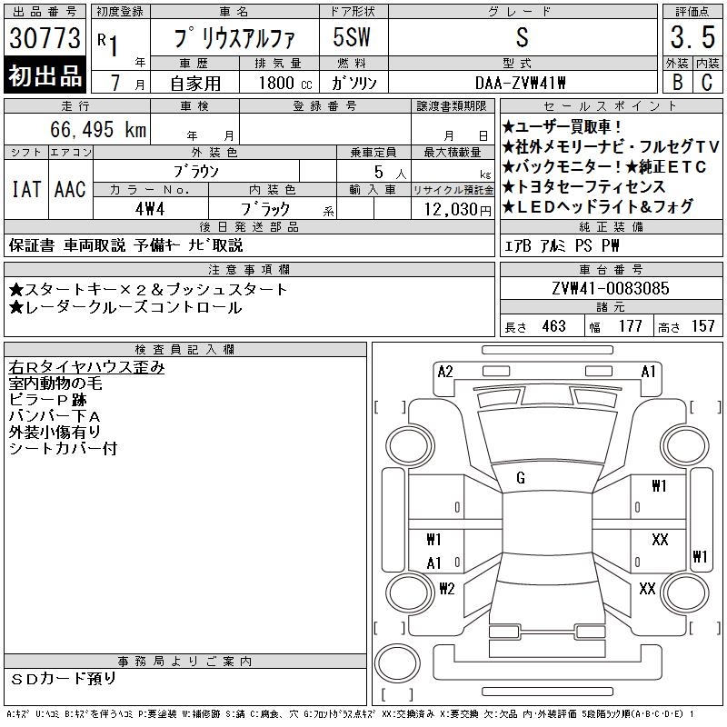 TOYOTA PRIUS ALPHA