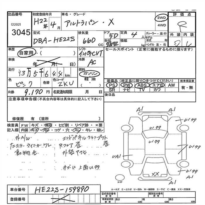 SUZUKI ALTO LAPIN