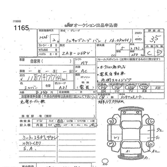 MITSUBISHI MINICAB MIEV
