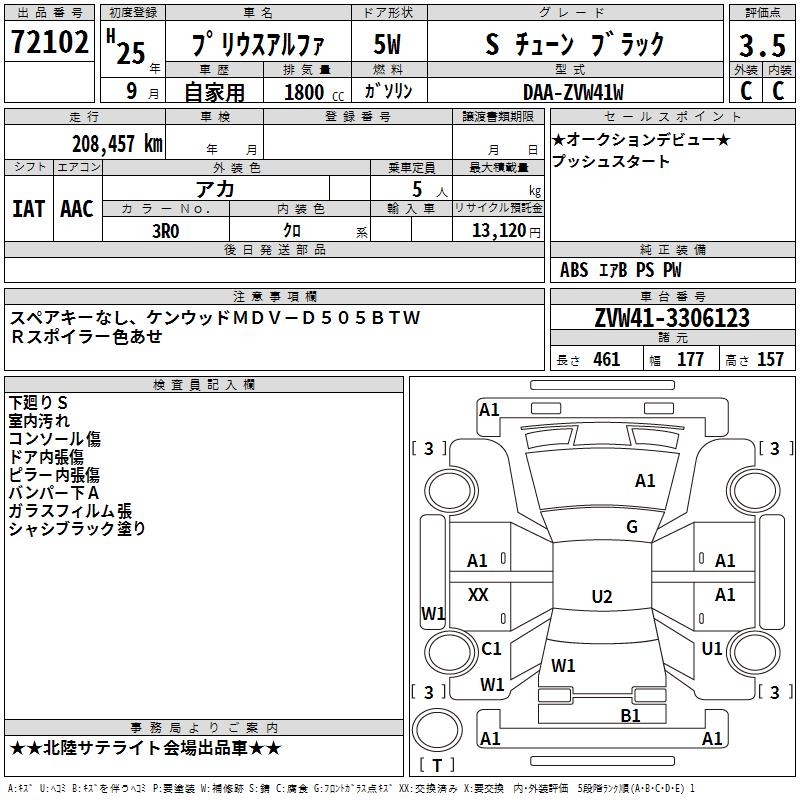 TOYOTA PRIUS ALPHA