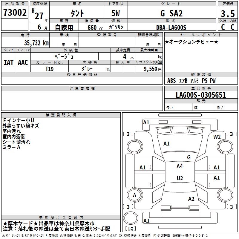 DAIHATSU TANTO