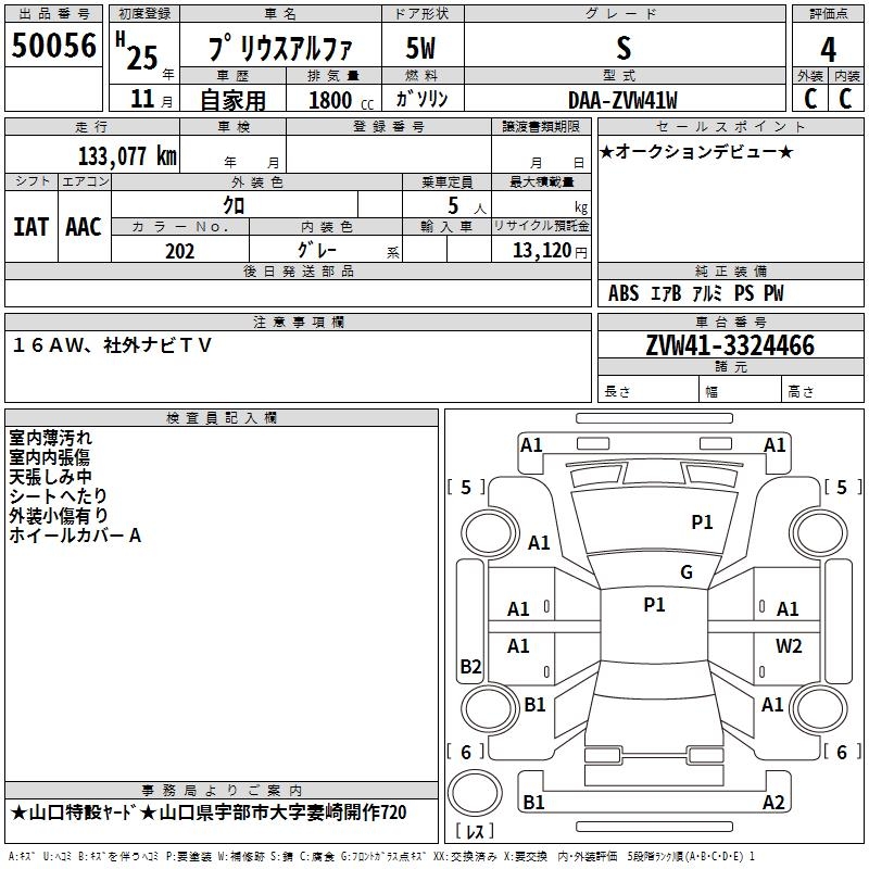 TOYOTA PRIUS ALPHA