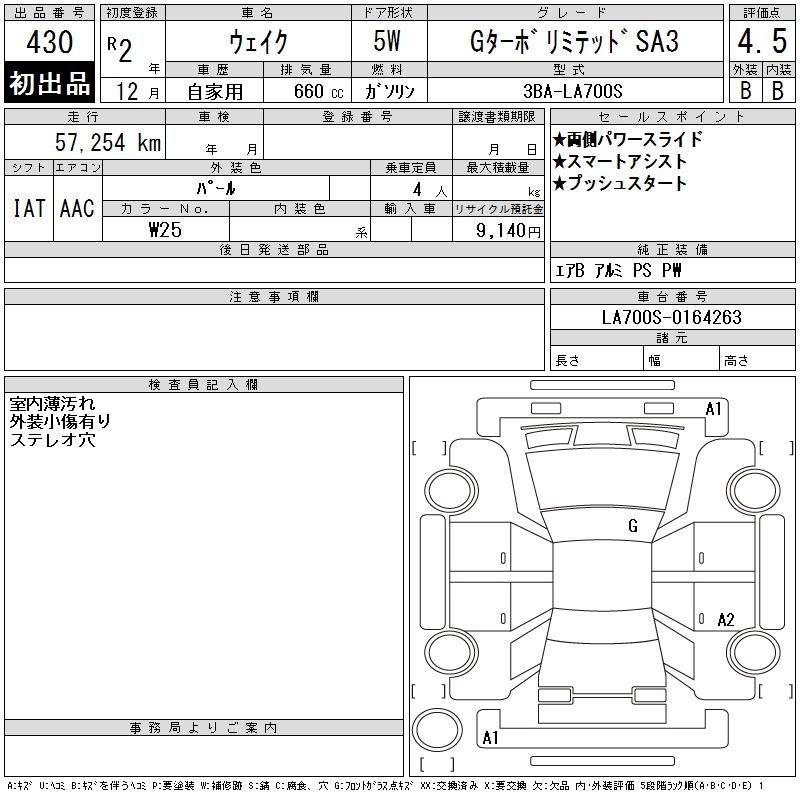 DAIHATSU WAKE