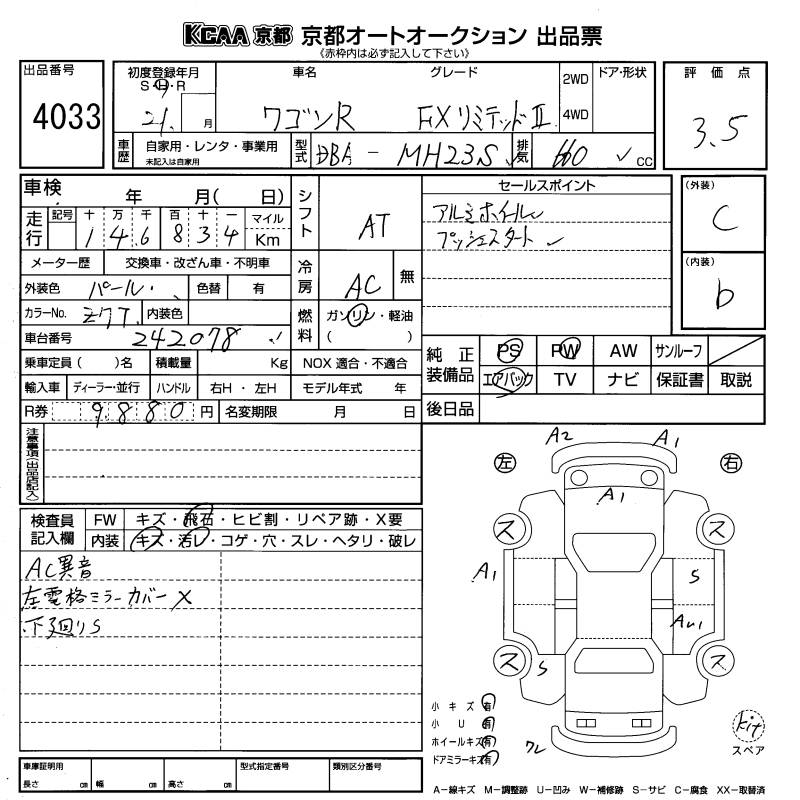 SUZUKI WAGON R