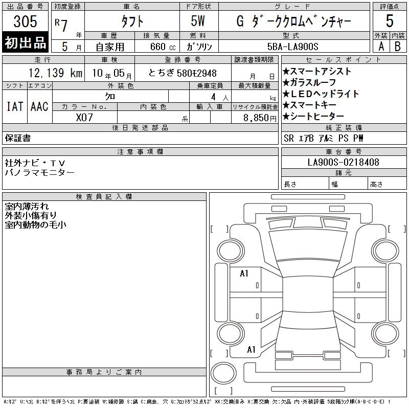 DAIHATSU TAFT