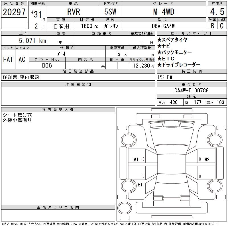 MITSUBISHI RVR