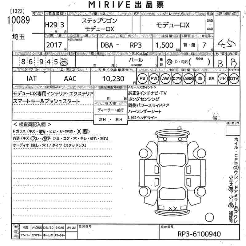 HONDA STEPWGN