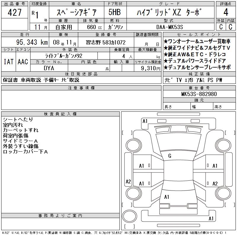 SUZUKI SPACIA