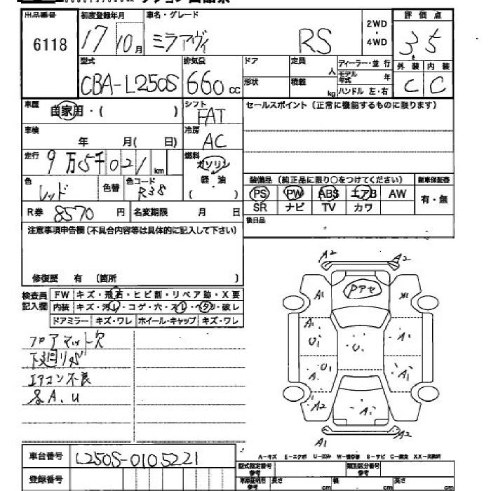 DAIHATSU MIRA AVY
