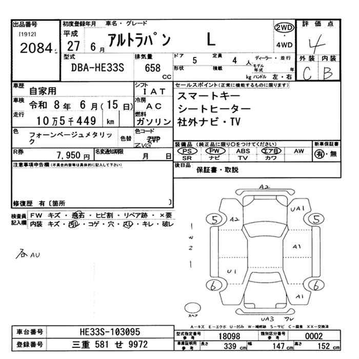 SUZUKI ALTO LAPIN