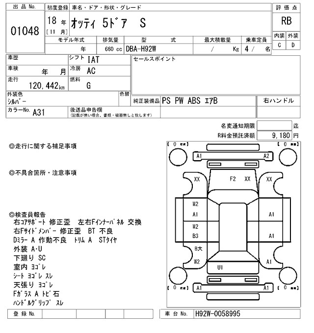 NISSAN OTTI