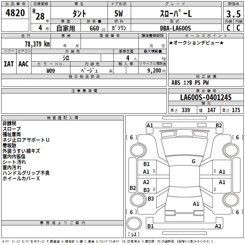 DAIHATSU TANTO