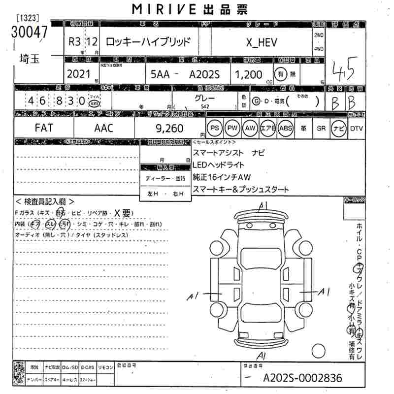 DAIHATSU ROCKY
