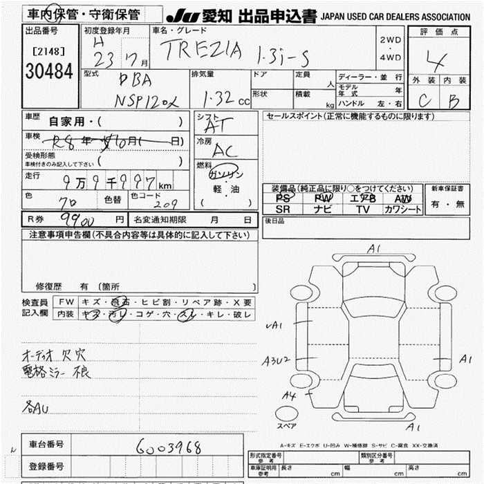 SUBARU TREZIA