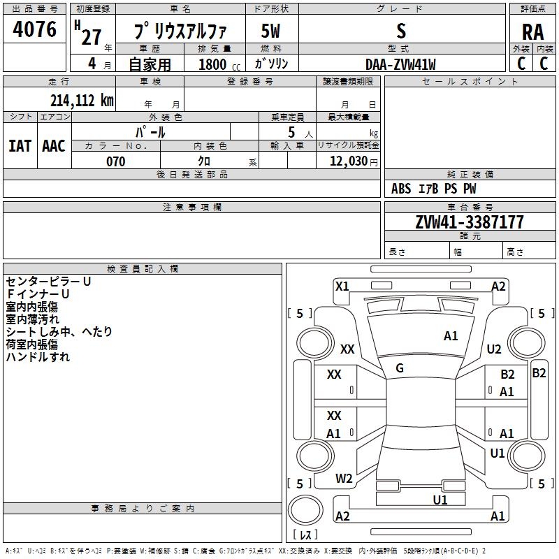 TOYOTA PRIUS ALPHA