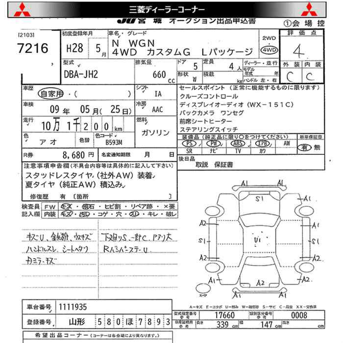 HONDA N-WGN