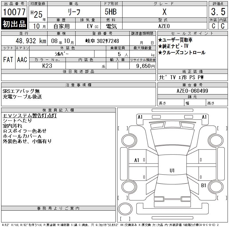 NISSAN LEAF