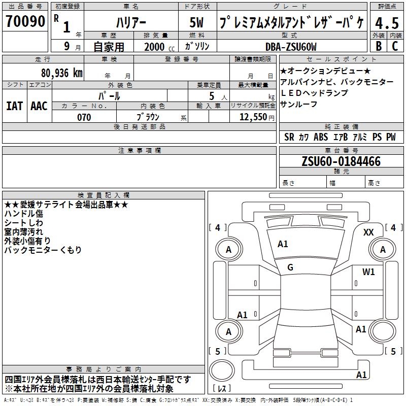 TOYOTA HARRIER