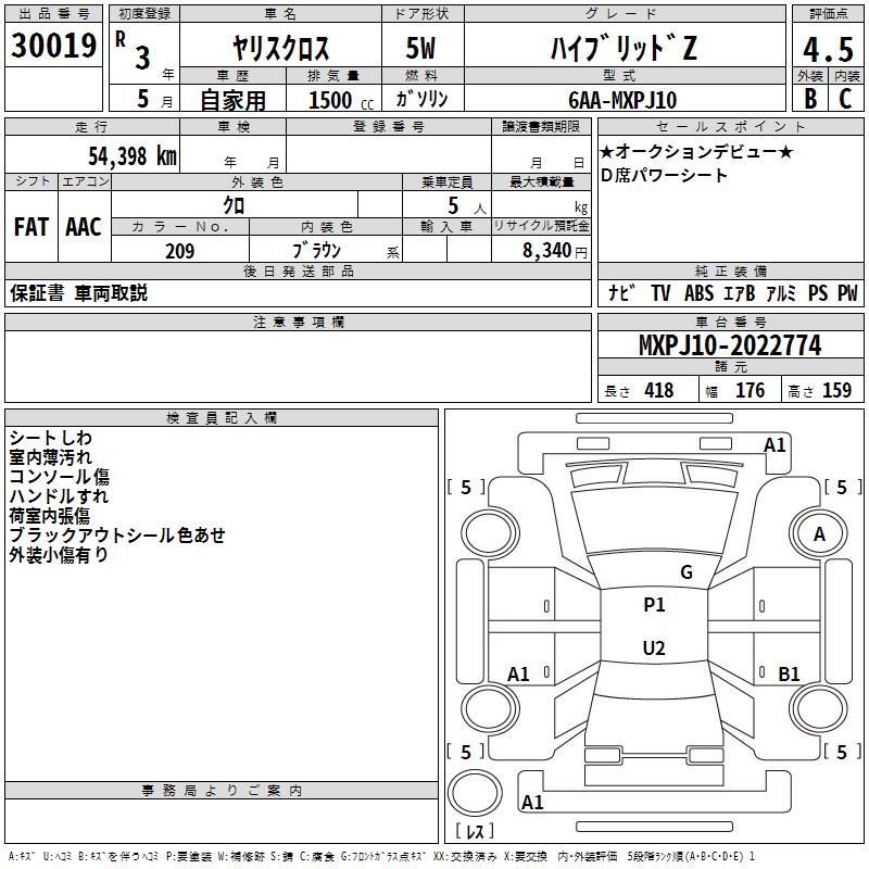 TOYOTA YARIS CROSS