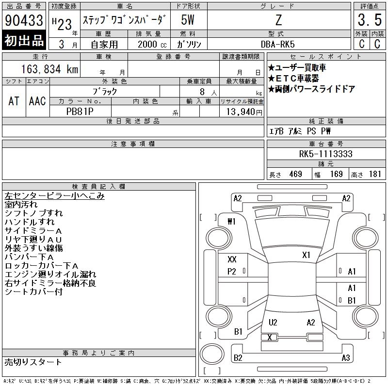 HONDA STEPWGN