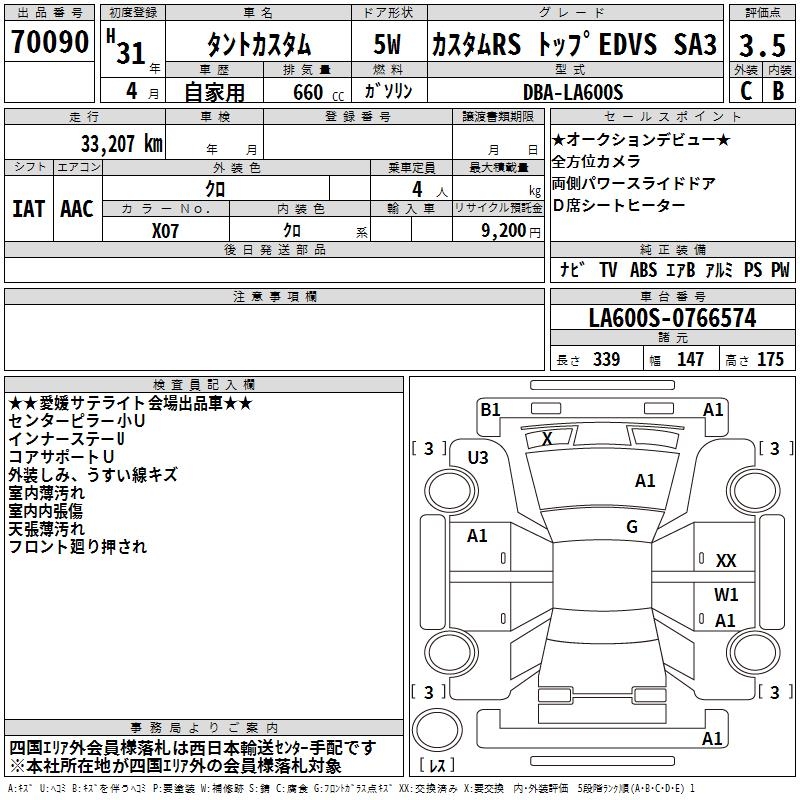 DAIHATSU TANTO
