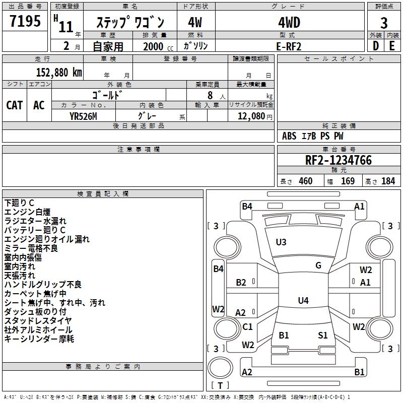 HONDA STEPWGN