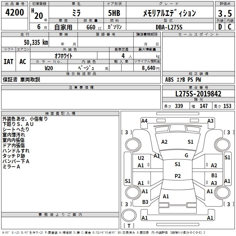 DAIHATSU MIRA