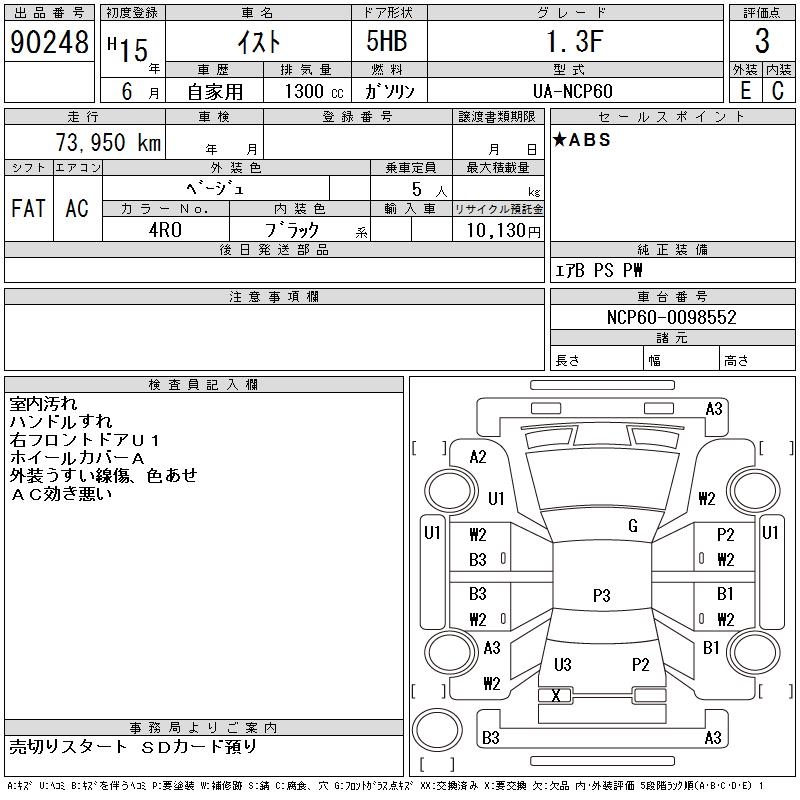TOYOTA IST