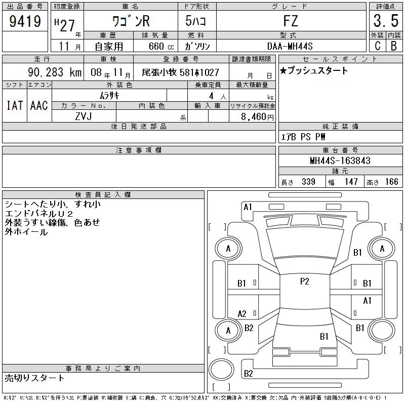 SUZUKI WAGON R