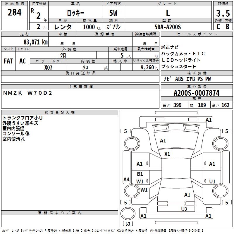 DAIHATSU ROCKY