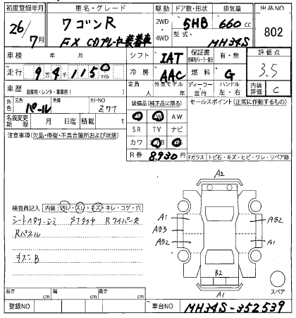 SUZUKI WAGON R