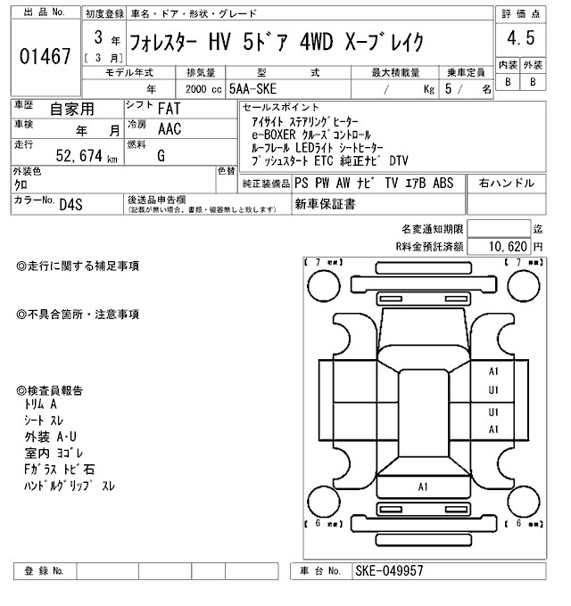 SUBARU FORESTER