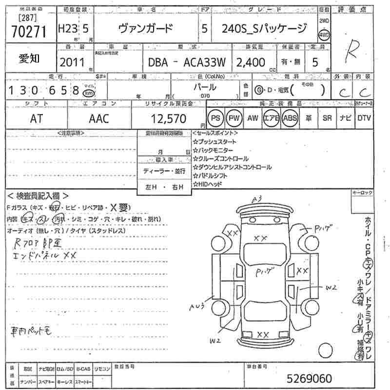 TOYOTA VANGUARD