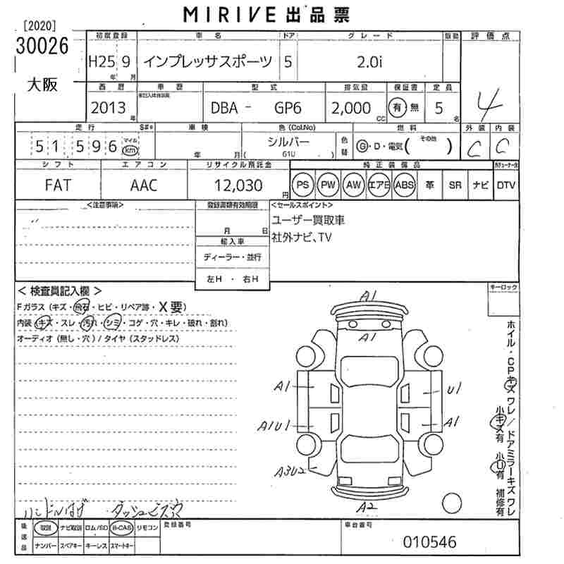 SUBARU IMPREZA