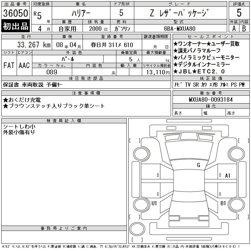 TOYOTA HARRIER