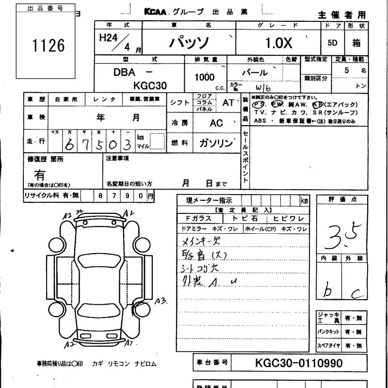 TOYOTA PASSO