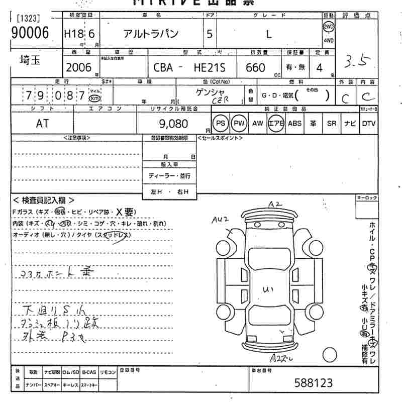 SUZUKI ALTO LAPIN