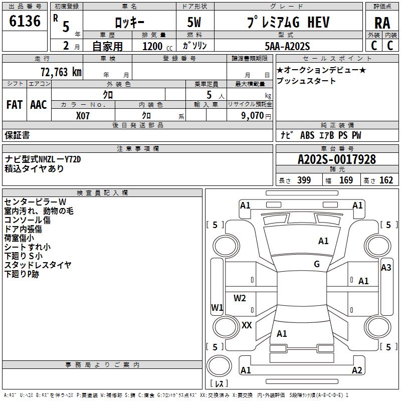 DAIHATSU ROCKY
