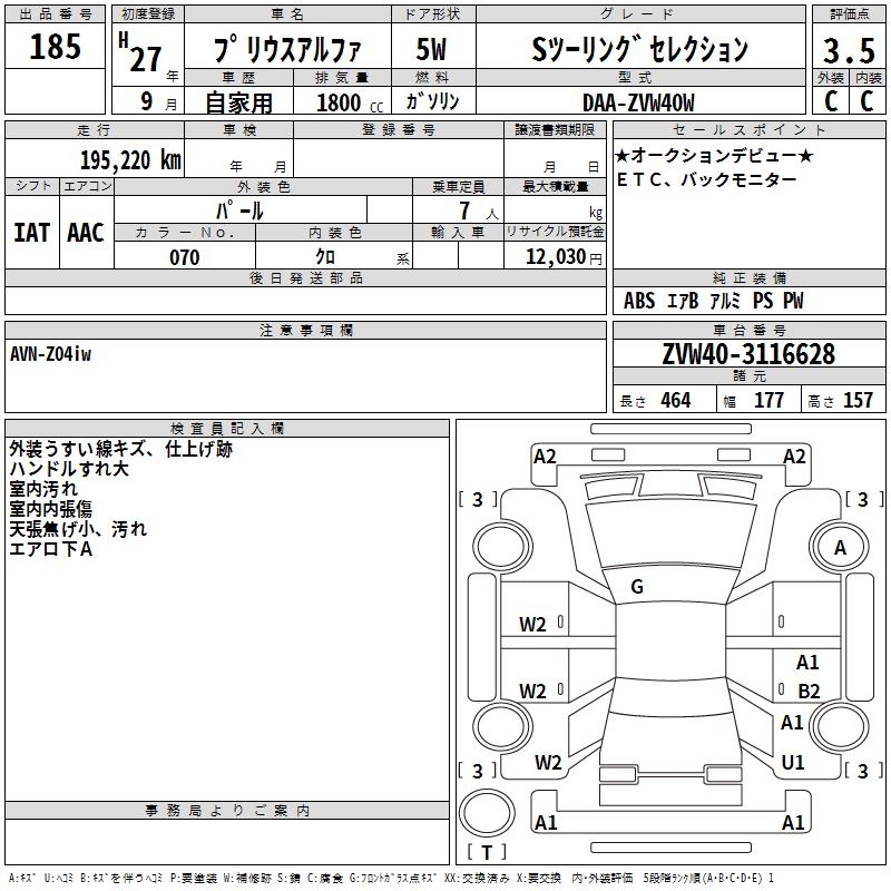 TOYOTA PRIUS ALPHA