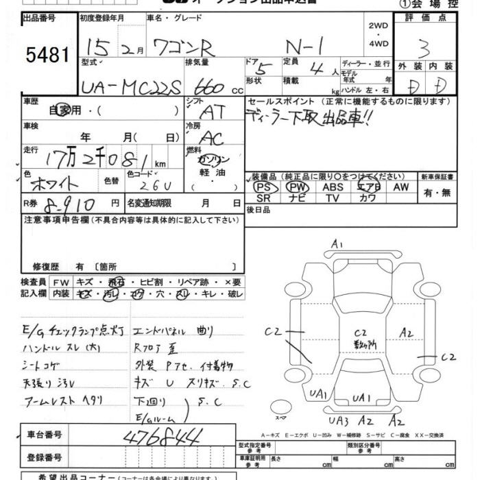 SUZUKI WAGON R
